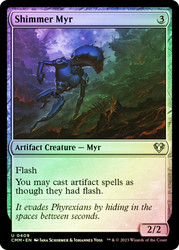 Shimmer Myr\nCommander Masters\nSingle\nMagic The Gathering