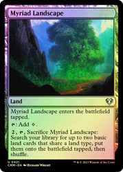 Myriad Landscape\nCommander Masters\nSingle\nMagic The Gathering