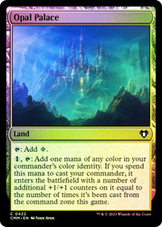 Opal Palace\nCommander Masters\nSingle\nMagic The Gathering