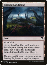 Warped Landscape\nMystery Booster / The List\nSingle\nMagic The Gathering
