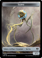 {Servo Token} // {Soldier Token}\nCommander Masters\nSingle\nMagic The Gathering