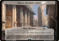 The Lux Foundation Library\nDoctor Who Commander Planechase - Planes\nSingle\nMagic The Gathering