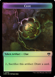 {Clue Token} // {Elephant Token}\nCommander Masters\nSingle\nMagic The Gathering
