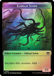 {Eldrazi Scion Token} // {Phyrexian Beast Token}\nCommander Masters\nSingle\nMagic The Gathering