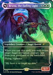 Bruna, The Fading Light // Brisela, Voice of Nightmares (Bottom) (Secret Lair) (Borderless)\nPromo: General\nSingle\nMagic The Gathering