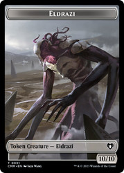 {Eldrazi Token} // {Elephant Token}\nCommander Masters\nSingle\nMagic The Gathering