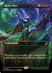 Grave Pact (Borderless) (Confetti Foil)\nEnchanting Tales - Alternate Foil\nSingle\nMagic The Gathering
