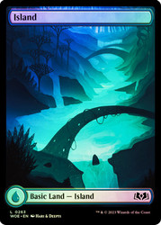 Island (#263) (Full Art)\nWilds of Eldraine\nSingle\nMagic The Gathering