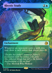 Rhystic Study (#025)\nEnchanting Tales\nSingle\nMagic The Gathering