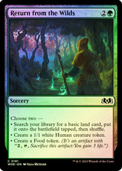 Return from the Wilds\nWilds of Eldraine\nSingle\nMagic The Gathering