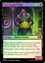 Sweettooth Witch\nWilds of Eldraine\nSingle\nMagic The Gathering