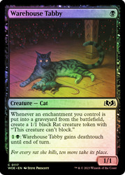 Warehouse Tabby\nWilds of Eldraine\nSingle\nMagic The Gathering