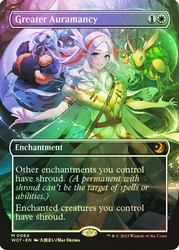 Greater Auramancy (#064) (Borderless)\nEnchanting Tales\nSingle\nMagic The Gathering