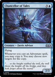 Chancellor of Tales\nWilds of Eldraine\nSingle\nMagic The Gathering