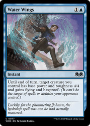 Water Wings\nWilds of Eldraine\nSingle\nMagic The Gathering