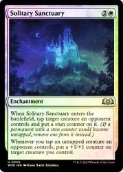 Solitary Sanctuary\nWilds of Eldraine\nSingle\nMagic The Gathering
