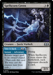 Spellscorn Coven // Take It Back\nWilds of Eldraine\nSingle\nMagic The Gathering