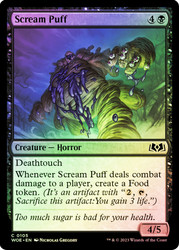 Scream Puff\nWilds of Eldraine\nSingle\nMagic The Gathering