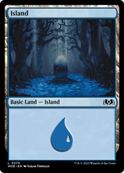 Island (#270)\nWilds of Eldraine\nSingle\nMagic The Gathering