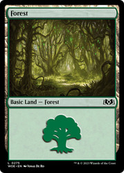 Forest (#275)\nWilds of Eldraine\nSingle\nMagic The Gathering