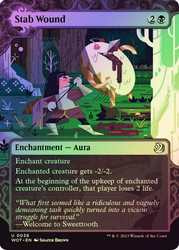 Stab Wound (#036)\nEnchanting Tales\nSingle\nMagic The Gathering