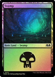 Swamp (#272)\nWilds of Eldraine\nSingle\nMagic The Gathering