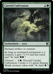 Careful Cultivation\nWilds of Eldraine Commander\nSingle\nMagic The Gathering