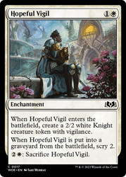 Hopeful Vigil\nWilds of Eldraine\nSingle\nMagic The Gathering