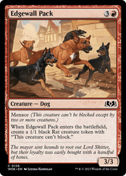 Edgewall Pack\nWilds of Eldraine\nSingle\nMagic The Gathering