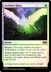 Archon's Glory\nWilds of Eldraine\nSingle\nMagic The Gathering