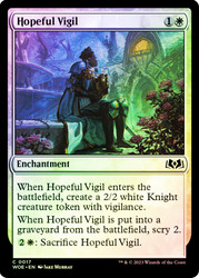 Hopeful Vigil\nWilds of Eldraine\nSingle\nMagic The Gathering
