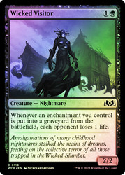 Wicked Visitor\nWilds of Eldraine\nSingle\nMagic The Gathering
