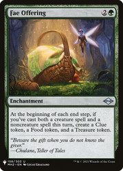 Fae Offering\nPlaneswalker Symbol Reprints\nSingle\nMagic The Gathering
