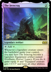 The Irencrag (Prerelease) (Wilds of Eldraine)\nPromo: Date Stamped\nSingle\nMagic The Gathering