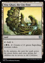 Vitu-Ghazi, the City-Tree\nWilds of Eldraine Commander\nSingle\nMagic The Gathering