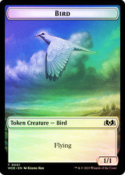 {Bird Token} // {Food Token} (#013)
Wilds of Eldraine
Single
Magic: The Gathering