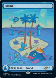 Island (Secret Lair) (#1383) (Full Art)\nPromo: General\nSingle\nMagic The Gathering