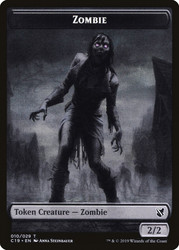 {Zombie Token} (#10) // {Zombie Token} (#11)
Commander 2019
Single
Magic: The Gathering