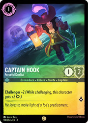 Captain Hook Forceful Duelist