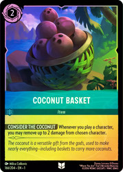 Coconut Basket