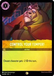 Control Your Temper