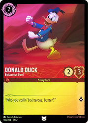Donald Duck Boisterous Fowl