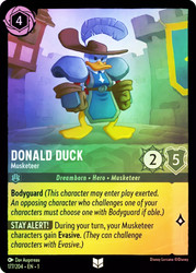 Donald Duck Musketeer