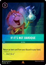 If Its Not Baroque