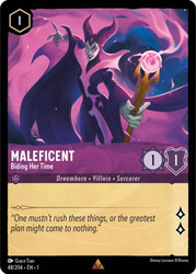 Maleficent Biding Her Time