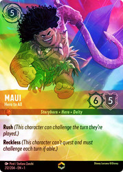 Maui - Hero to All (Enchanted)
The First Chapter
Single
Lorcana