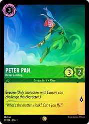Peter Pan Never Landing