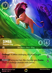 Simba - Returned King (Enchanted)
The First Chapter
Single
Lorcana