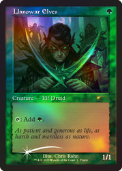 Llanowar Elves (Resale) (Retro Frame)\nPromo: General\nSingle\nMagic The Gathering