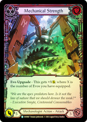 Mechanical Strength Red